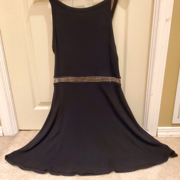 Short black tank-top style dress from Garage, size Medium.